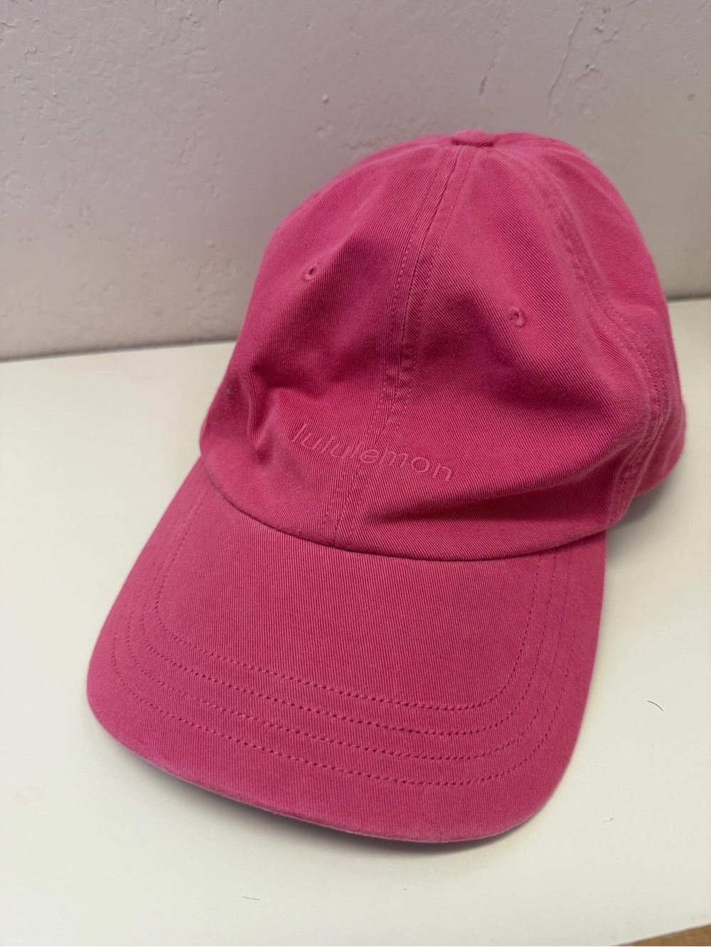 Lululemon Classic Ball Cap Wash Raspberry Coulis Pink L/XL